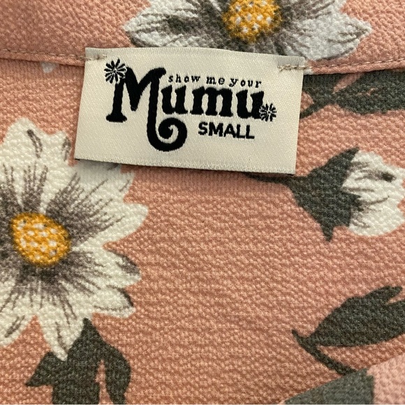 Show Me Your Mumu flowy skirt, tie on side, size s - Picture 3 of 5